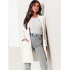 image:imageANRABESS Cardigan Sweater for Women Casual 2026 Fall Fashion Coat Long Sleeve Open Front Knit Coatigan OutwearOffwhite