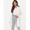 image:imageANRABESS Cardigan Sweater for Women Casual 2026 Fall Fashion Coat Long Sleeve Open Front Knit Coatigan OutwearOffwhite