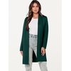image:imageANRABESS Cardigan Sweater for Women Casual 2026 Fall Fashion Coat Long Sleeve Open Front Knit Coatigan OutwearOpal Green