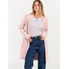 image:imageANRABESS Cardigan Sweater for Women Casual 2026 Fall Fashion Coat Long Sleeve Open Front Knit Coatigan OutwearPink
