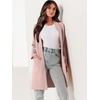image:imageANRABESS Cardigan Sweater for Women Casual 2026 Fall Fashion Coat Long Sleeve Open Front Knit Coatigan OutwearPink