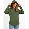image:imageANRABESS Hoodies for Women Comfy Casual Loose SweatshirtFall Long Sleeve Fleece Pullover Tunic Tops for Work amp DailyArmy Green