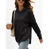 image:imageANRABESS Hoodies for Women Comfy Casual Loose SweatshirtFall Long Sleeve Fleece Pullover Tunic Tops for Work amp DailyBlack