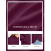 image:imageANRABESS Hoodies for Women Comfy Casual Loose SweatshirtFall Long Sleeve Fleece Pullover Tunic Tops for Work amp DailyDark Plum