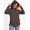 image:imageANRABESS Hoodies for Women Comfy Casual Loose SweatshirtFall Long Sleeve Fleece Pullover Tunic Tops for Work amp DailyDeep Brown