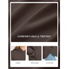 image:imageANRABESS Hoodies for Women Comfy Casual Loose SweatshirtFall Long Sleeve Fleece Pullover Tunic Tops for Work amp DailyDeep Brown