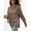 image:imageANRABESS Hoodies for Women Comfy Casual Loose SweatshirtFall Long Sleeve Fleece Pullover Tunic Tops for Work amp DailyLight Coffee