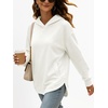 image:imageANRABESS Hoodies for Women Comfy Casual Loose SweatshirtFall Long Sleeve Fleece Pullover Tunic Tops for Work amp DailyWhite