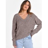 image:imageANRABESS Long Sleeve Shirts for Women V Neck Casual Fall Tops Loose Fit Lightweight Sweaters Tunic Fashion 2026 ClothesCoffee