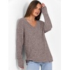 image:imageANRABESS Long Sleeve Shirts for Women V Neck Casual Fall Tops Loose Fit Lightweight Sweaters Tunic Fashion 2026 ClothesCoffee