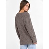 image:imageANRABESS Long Sleeve Shirts for Women V Neck Casual Fall Tops Loose Fit Lightweight Sweaters Tunic Fashion 2026 ClothesDeep Coffee