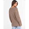 image:imageANRABESS Long Sleeve Shirts for Women V Neck Casual Fall Tops Loose Fit Lightweight Sweaters Tunic Fashion 2026 ClothesDeep Khaki