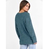image:imageANRABESS Long Sleeve Shirts for Women V Neck Casual Fall Tops Loose Fit Lightweight Sweaters Tunic Fashion 2026 ClothesLake Blue