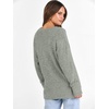 image:imageANRABESS Long Sleeve Shirts for Women V Neck Casual Fall Tops Loose Fit Lightweight Sweaters Tunic Fashion 2026 ClothesLight Green