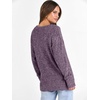image:imageANRABESS Long Sleeve Shirts for Women V Neck Casual Fall Tops Loose Fit Lightweight Sweaters Tunic Fashion 2026 ClothesPurple