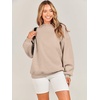 image:imageANRABESS Oversized Sweatshirt for Women Crewneck Y2K Hoodies Fleece Casual Comfy Pullover Top Fall Outfits Clothes 2026Apricot