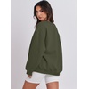 image:imageANRABESS Oversized Sweatshirt for Women Crewneck Y2K Hoodies Fleece Casual Comfy Pullover Top Fall Outfits Clothes 2026Army Green
