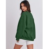 image:imageANRABESS Oversized Sweatshirt for Women Crewneck Y2K Hoodies Fleece Casual Comfy Pullover Top Fall Outfits Clothes 2026Deep Green