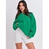 image:imageANRABESS Oversized Sweatshirt for Women Crewneck Y2K Hoodies Fleece Casual Comfy Pullover Top Fall Outfits Clothes 2026Grass