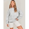 image:imageANRABESS Oversized Sweatshirt for Women Crewneck Y2K Hoodies Fleece Casual Comfy Pullover Top Fall Outfits Clothes 2026Light Gray