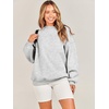 image:imageANRABESS Oversized Sweatshirt for Women Crewneck Y2K Hoodies Fleece Casual Comfy Pullover Top Fall Outfits Clothes 2026Light Gray