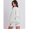image:imageANRABESS Oversized Sweatshirt for Women Crewneck Y2K Hoodies Fleece Casual Comfy Pullover Top Fall Outfits Clothes 2026Light Gray
