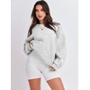 image:imageANRABESS Oversized Sweatshirt for Women Crewneck Y2K Hoodies Fleece Casual Comfy Pullover Top Fall Outfits Clothes 2026Light Gray