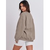 image:imageANRABESS Oversized Sweatshirt for Women Crewneck Y2K Hoodies Fleece Casual Comfy Pullover Top Fall Outfits Clothes 2026Light Khaki