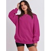 image:imageANRABESS Oversized Sweatshirt for Women Crewneck Y2K Hoodies Fleece Casual Comfy Pullover Top Fall Outfits Clothes 2026Light Pink