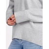 image:imageANRABESS Sweaters for Women 2026 Fall Long Sleeve Casual Loose Fit Knitted High Low Hem Basic Pullover Sweater TopsLight Grey