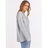image:imageANRABESS Sweaters for Women 2026 Fall Long Sleeve Casual Loose Fit Knitted High Low Hem Basic Pullover Sweater TopsLight Grey