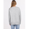 image:imageANRABESS Sweaters for Women 2026 Fall Long Sleeve Casual Loose Fit Knitted High Low Hem Basic Pullover Sweater TopsLight Grey