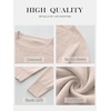image:imageANRABESS Sweaters for Women 2026 Long Sleeve Crewneck Loose Fit Lightweight Knit Basic Fall Sweater OutfitsAlmond