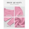 image:imageANRABESS Sweaters for Women 2026 Long Sleeve Crewneck Loose Fit Lightweight Knit Basic Fall Sweater OutfitsCoral Pink