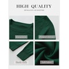image:imageANRABESS Sweaters for Women 2026 Long Sleeve Crewneck Loose Fit Lightweight Knit Basic Fall Sweater OutfitsGreen