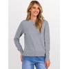 image:imageANRABESS Sweaters for Women 2026 Long Sleeve Crewneck Loose Fit Lightweight Knit Basic Fall Sweater OutfitsGrey