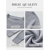 image:imageANRABESS Sweaters for Women 2026 Long Sleeve Crewneck Loose Fit Lightweight Knit Basic Fall Sweater OutfitsGrey