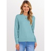 image:imageANRABESS Sweaters for Women 2026 Long Sleeve Crewneck Loose Fit Lightweight Knit Basic Fall Sweater OutfitsLight Blue