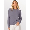 image:imageANRABESS Sweaters for Women 2026 Long Sleeve Crewneck Loose Fit Lightweight Knit Basic Fall Sweater OutfitsNutmeg