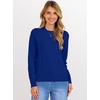 image:imageANRABESS Sweaters for Women 2026 Long Sleeve Crewneck Loose Fit Lightweight Knit Basic Fall Sweater OutfitsRoyal Blue