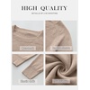 image:imageANRABESS Sweaters for Women 2026 Long Sleeve Crewneck Loose Fit Lightweight Knit Basic Fall Sweater OutfitsTan
