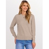 image:imageANRABESS Sweaters for Women 2026 Long Sleeve Crewneck Loose Fit Lightweight Knit Basic Fall Sweater OutfitsTan
