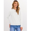 image:imageANRABESS Sweaters for Women 2026 Long Sleeve Crewneck Loose Fit Lightweight Knit Basic Fall Sweater OutfitsWhite
