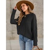 image:imageANRABESS Sweaters for Women Oversized Cable Knit Fall Long Sleeve Crewneck Casual Pullover Sweater Tops 2026 Winter OutfitsBlack