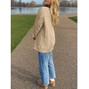 image:imageANRABESS Sweaters for Women Oversized Cable Knit Fall Long Sleeve Crewneck Casual Pullover Sweater Tops 2026 Winter OutfitsDark Apricot