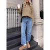 image:imageANRABESS Sweaters for Women Oversized Cable Knit Fall Long Sleeve Crewneck Casual Pullover Sweater Tops 2026 Winter OutfitsKhaki Brown