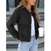 image:imageANRABESS Women Cropped Bomber Jacket 2026 Fashion Casual Trendy Varsity Y2k Jackets Fall OutfitsBlack