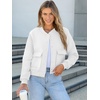 image:imageANRABESS Women Cropped Bomber Jacket 2026 Fashion Casual Trendy Varsity Y2k Jackets Fall OutfitsWhite