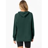 image:imageANRABESS Women Hoodies Long Sleeve Loose Fit Fleece Hooded Sweatshirts Drawstring Pullover Top With Pockets 2026 Fall OutfitsDeep Green
