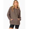 image:imageANRABESS Women Hoodies Long Sleeve Loose Fit Fleece Hooded Sweatshirts Drawstring Pullover Top With Pockets 2026 Fall OutfitsLight Brown